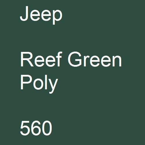 Jeep, Reef Green Poly, 560.